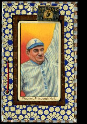 Picture, Helmar Brewing, T206-Helmar Card # 6, Honus WAGNER (HOF), Stretching, Pittsburgh Pirates